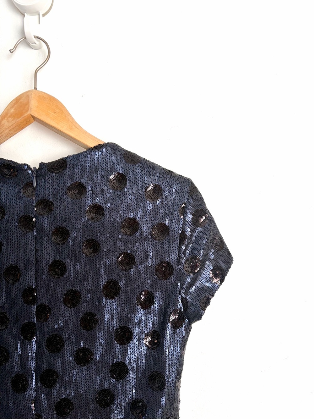 Lauren Ralph‎ Lauren Polka Dot Sequin Cocktail Dress - NWOT - Picture 4 of 7